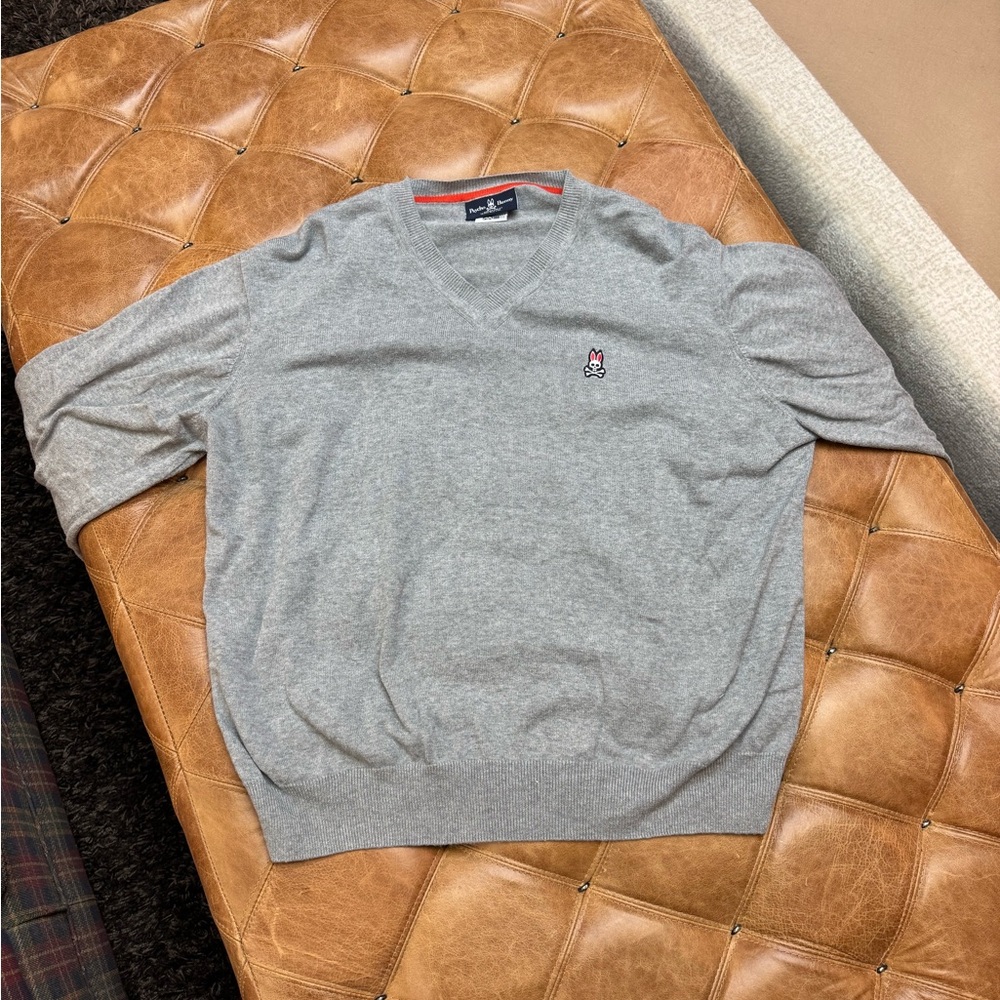 XXL Psycho Bunny V neck sweater